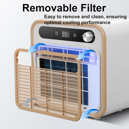  Climatiseur Portable Split Avec WiFi Et Télécommande, 130m3/h Unité De Climatisation Silencieuse Pour La Caravane De Camion De Camion De Tente, Conception Sans Tuyau, Minuterie 12H, Système De Refroid