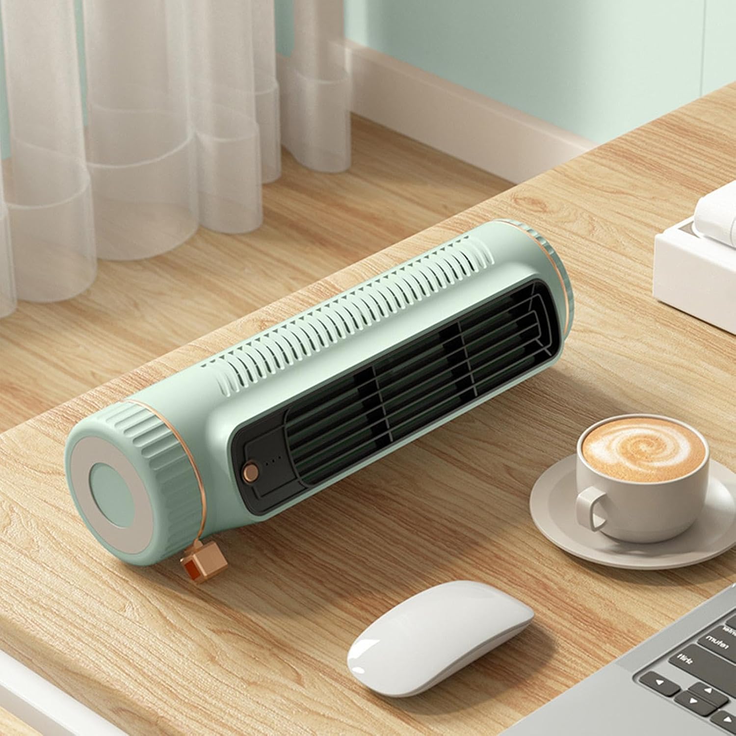 GENERIC Climatiseurs Portables | Ventilateur De Refroidissement D'air Personnel | Ventilateur AC Portable à 3 Vitesses | Ventilateur Tour Portable | Ventilateur AC Sur Pied | Petit Refroidisseur D'air