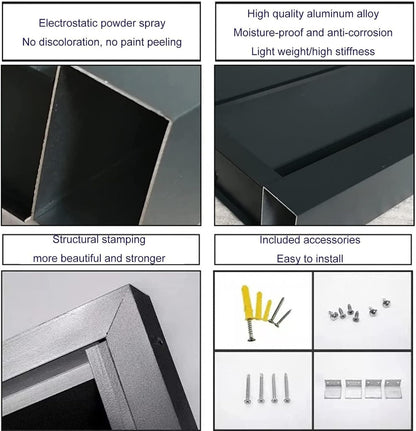  Couvercle En Aluminium Pour Climatiseur Et Protection De Pompe à Chaleur Pour Extérieur, Clôture D'intimité Pour Plantes, Unité De Climatisation Et Boîtier De Condensateur, Solution De Rangement Pour