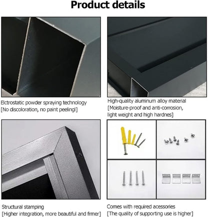 GENERIC Housse De Protection Pour Climatiseur Extérieur - Clôture De Protection Pour Unités De Climatisation - Hide & Shield - Pour Unités De Condensation Extérieures - Résistante Aux Intempéries