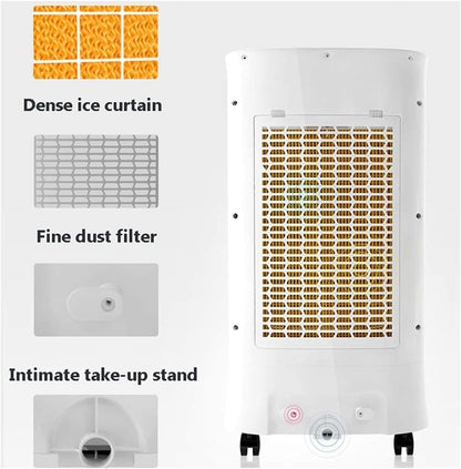  7L Climatiseur Portable 13000btu, Contrôle Tactile LED, Télécommande, 3 Vitesses De Ventilateur, Minuterie 1-15h, économie D'énergie De Classe A