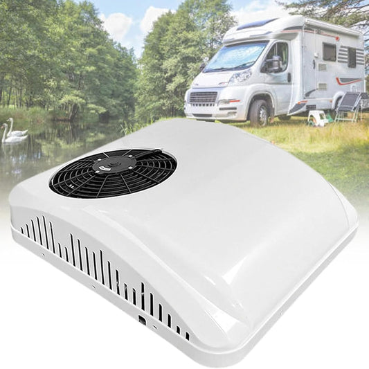 GENERIC Climatiseur De Toit – Toutes Saisons, Télécommande, Design Fin, Double Refroidissement/chauffage Pour Camions, Camping-cars, Camping-cars