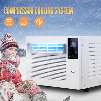  Portable AC Unit 1876 BTU, Mini Climatiseur Silencieux Avec Déshumidificateur, Ventilateur De Refroidissement Efficace Sur Le Port Pour Chambre à Coucher, Dortoir, Bureau, Location