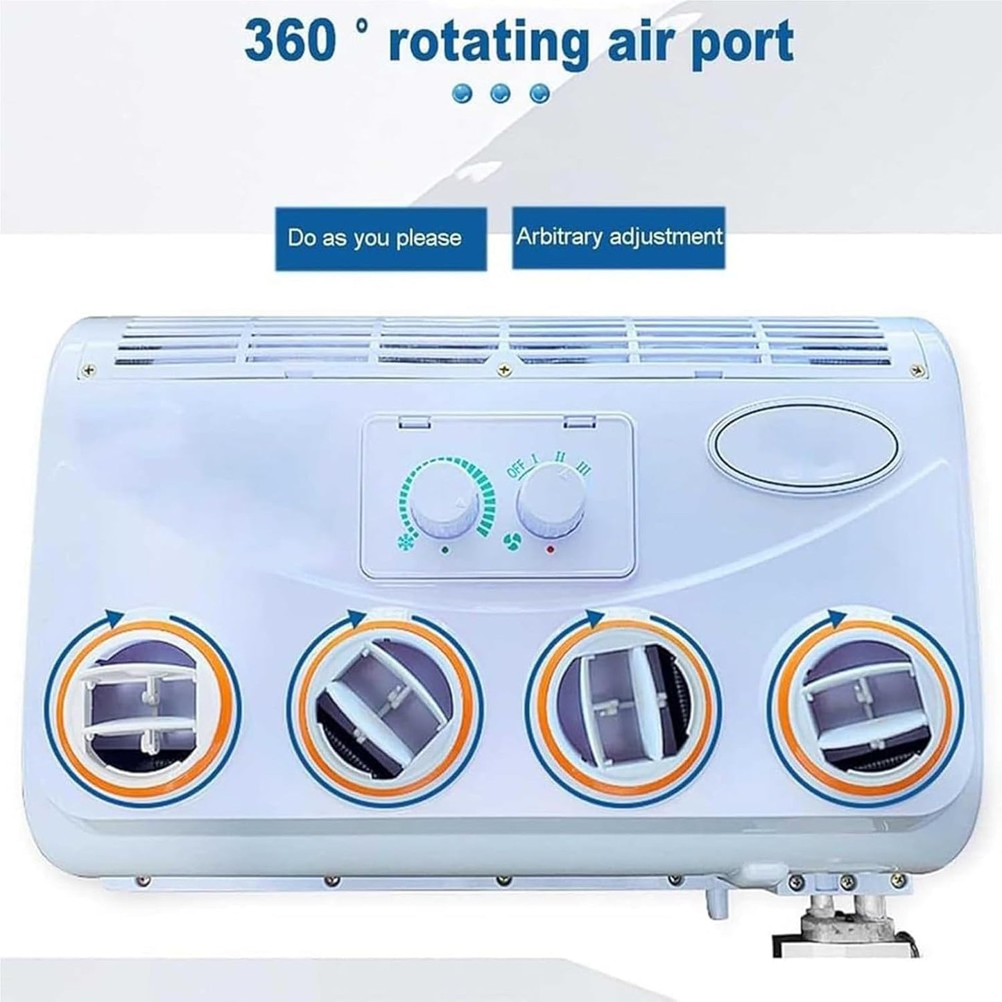  Climatiseur Portable Pour Voiture, 12 V/24 V CC, Léger Et Facile à Installer Pour Camions, Voitures Et Campings, Solution De Refroidissement électrique 100 W