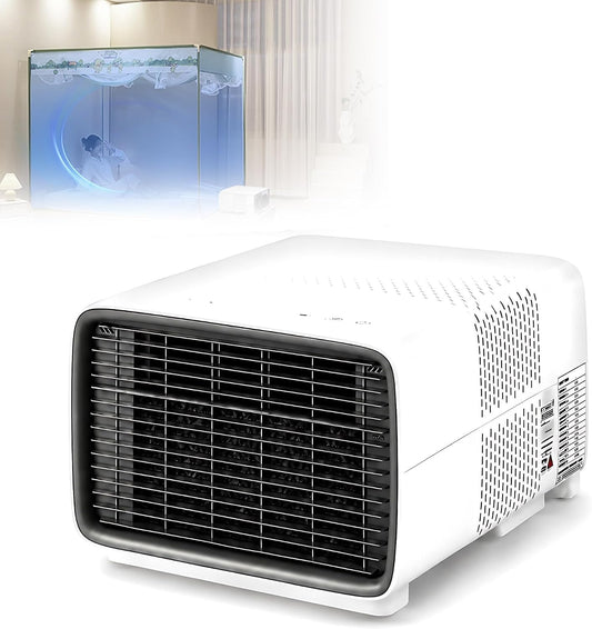  Mini Climatiseur Portable Pour Van, Camping-Car Et Caravane, Refroidissement Rapide 2700 BTU, Petit Climatiseur De Voyage Léger Et Prêt à L'Emploi, Basse Consommation 280W