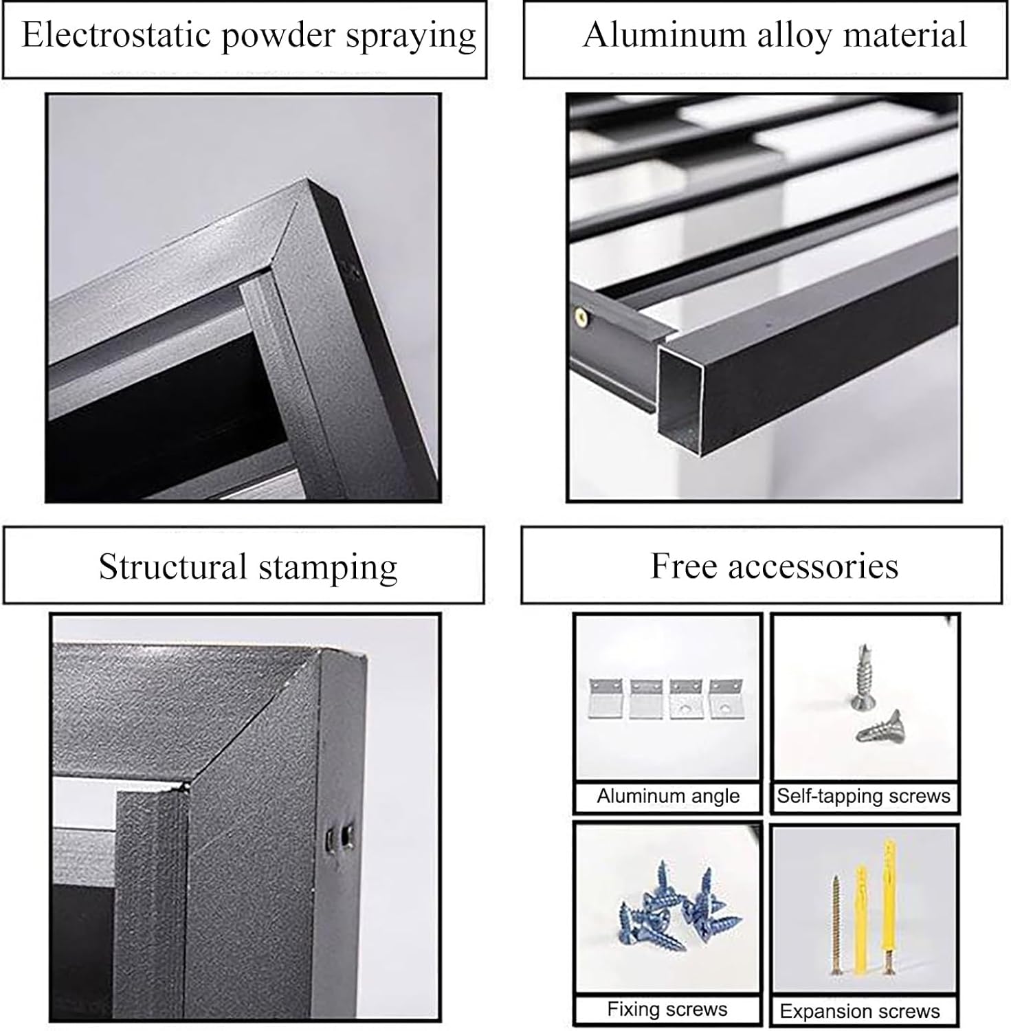  Couvertures En Aluminium Pour Unités Extérieures Résistantes Aux Intempéries Pour Climatiseur Et Pompe à Chaleur, Mini Housse Séparée, Protection Extérieure Durable, Compatible Avec Clôture D'intimité