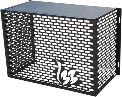GENERIC Housse De Climatiseur Extérieur - Bouclier En Aluminium Résistant Aux Intempéries, Support De Fleurs Polyvalent Pour Jardin, Clôture Pour Unités Extérieures (couleur : A2, Dimensions : 109 X 56 X 80