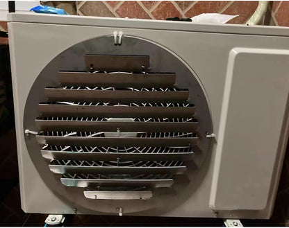 GENERIC Housse Pour Climatiseur Extérieur – Pare-brise En Acier Inoxydable Pour Pompe à Chaleur Et Condensateur, Guide De Soufflage Universel Anti-direct, Ions Météo Et Efficacité énergétique