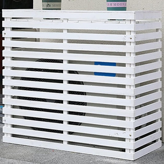 GENERIC Bonsai Design Housse En Bois Pour Climatiseur – Protection Pour Unité Extérieure | Cadre AC Polyvalent Pour Toutes Les Saisons | Design élégant Et Fonctionnel En Maille
