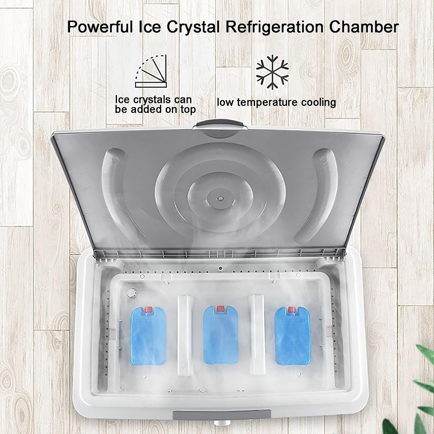 GENERIC Refroidisseur D'air Eatif Portable Avec Réglages à 3 Vitesses, Oscillat à 120 ° Et Réservoir D'eau 55L Pour Un Refroidissement Efficace Dans Les Maisons Et Les Bureaux