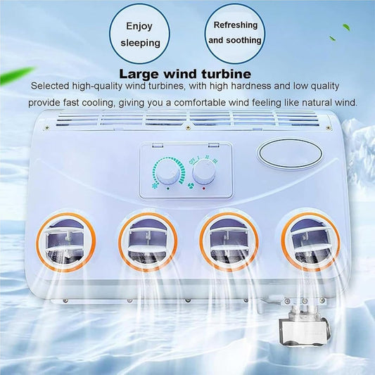  Climatiseur Portable Pour Voiture, 12 V/24 V CC, Léger Et Facile à Installer Pour Camions, Voitures Et Campings, Solution De Refroidissement électrique 100 W