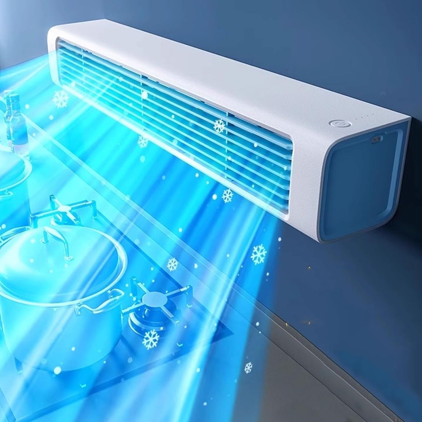 GENERIC Climatisation Portable Avec Kit De Fenêtre, 3 étapes De Refroidissement Et Télécommande.Sans-feuilles, Silencieux Et économiseur D'énergie.Idéal Pour Les Chambres, Bureau Et Petites Pièces.Fiable Circ