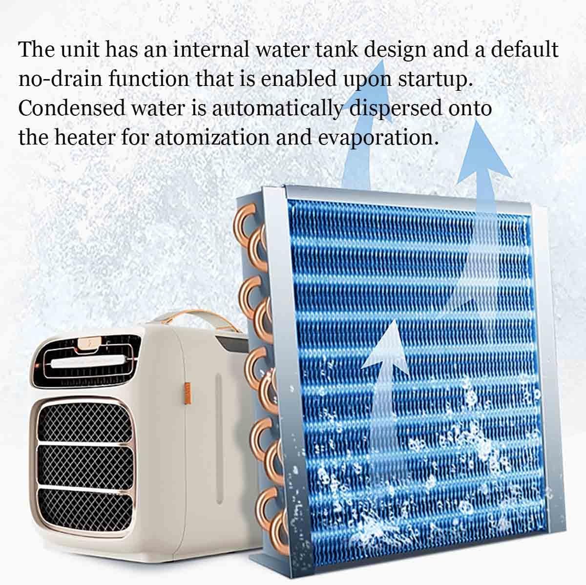  Climatiseur Portable, Unité AC De Camping à Faible Puissance 420 W, Unité AC De Camping Avec Télécommande, For Tentes, Camions, Camping-cars En Plein Air Et à La Maison(Cooling)