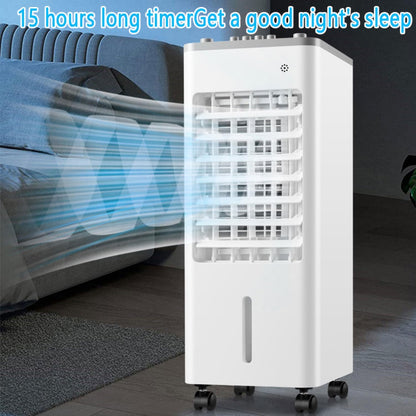 GENERIC Refroidisseur D'air Portable Avec Réservoir 9L, écran LED, 3 Vitesses, Ventilateur Oscillant, Humidificateur Pour Le Bureau à Domicile, Fonctionnement Silencieux, Télécommande, Unité De Refroidissemen
