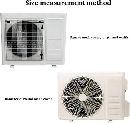 GENERIC Housse Pour Climatiseur Extérieur – Pare-brise En Acier Inoxydable Pour Pompe à Chaleur Et Condensateur, Guide De Soufflage Universel Anti-direct, Ions Météo Et Efficacité énergétique