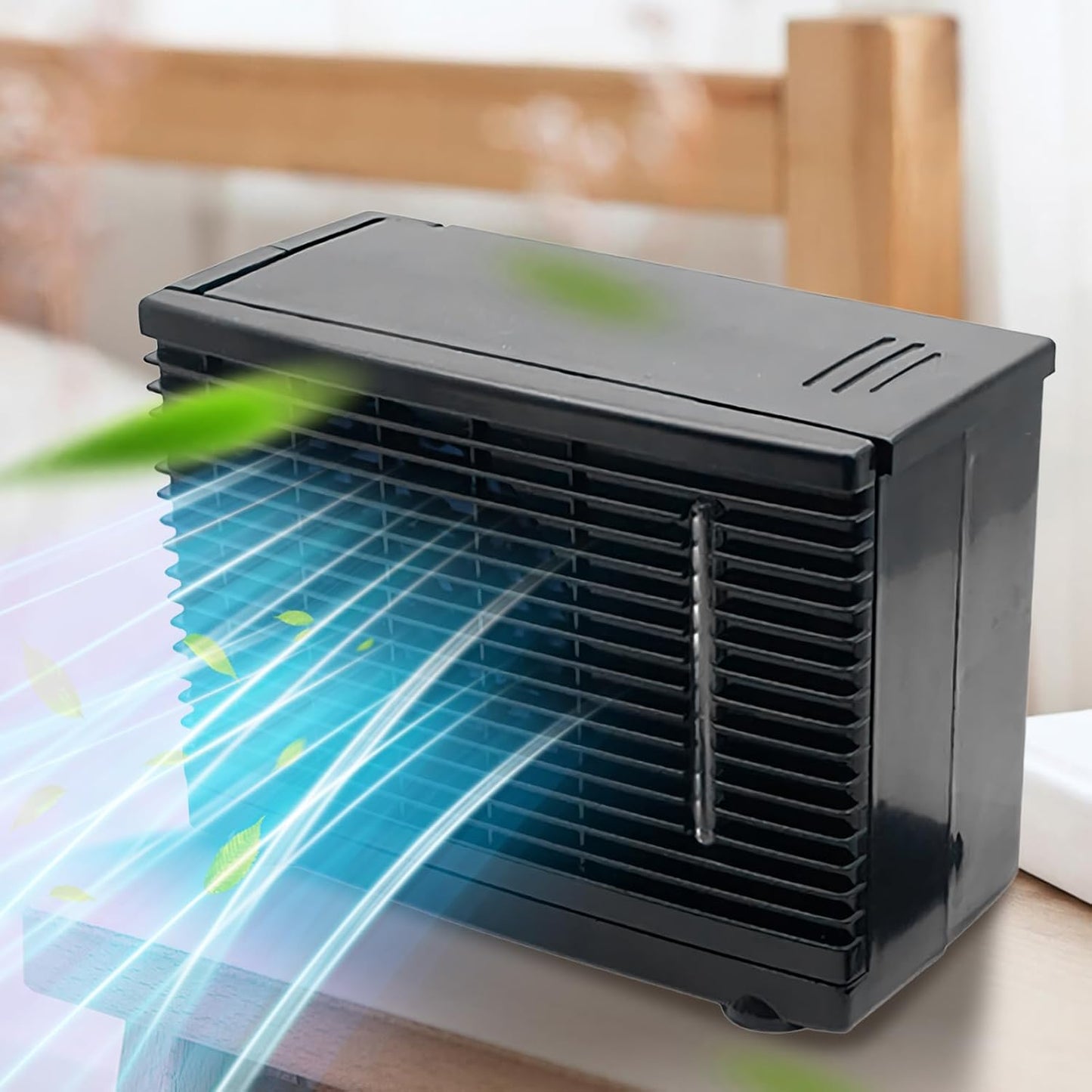GENERIC Climatiseur Mobile - Climatiseurs Portables Pour Voiture | Conception De Réservoir D'eau 12V Dispositif De Refroidissement Compact | Mini Vehicle AC Unité | Ventilateur De Refroidisseur De Voiture