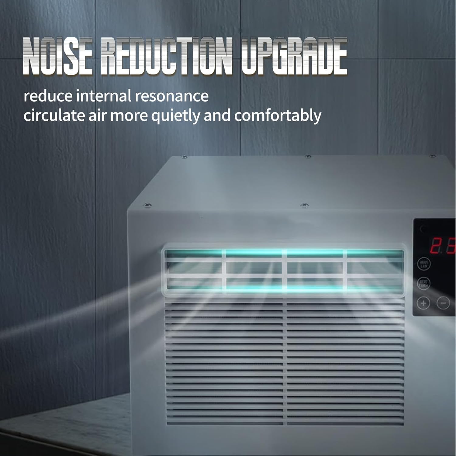  Climatiseur Portable 550W, Déshumidificateur Compact Avec Télécommande, Fonctionnement Silencieux Pour La Chambre Ou Le Dortoir, Aucune Installation Requise Pour La Location De Cuisine à Domicile