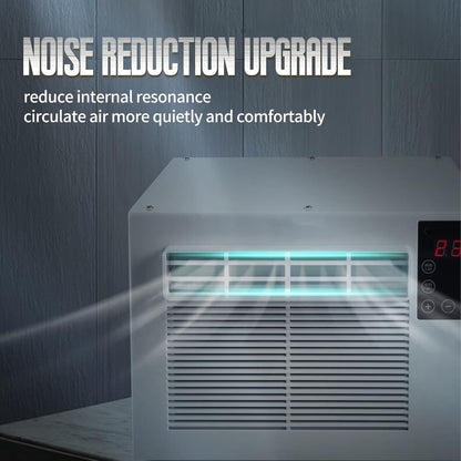 Portable AC Unit 1876 BTU, Mini Climatiseur Silencieux Avec Déshumidificateur, Ventilateur De Refroidissement Efficace Sur Le Port Pour Chambre à Coucher, Dortoir, Bureau, Location