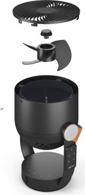  Ventilateur STADLER FORM Oscillant LEO Noir New