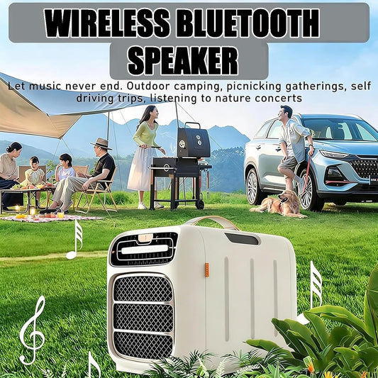  Climatisation Portable Pour Tente Et Camping-car, Auto-drainant Et Silencieux (<42dB), Télécommande, Fonctionnement Tactile, 3 Modes, 420W, Refroidisseur De Chambre Compact Sans Connexion De Fenêtre P