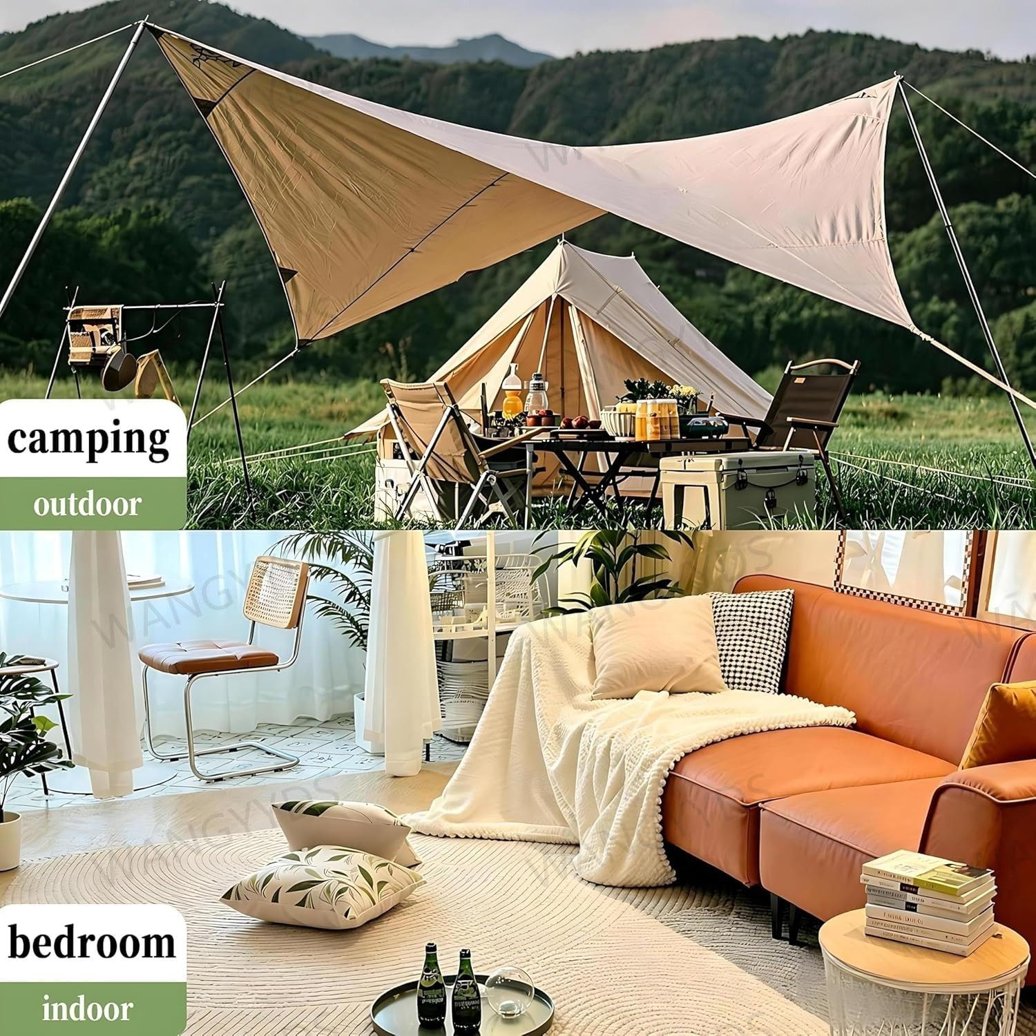  Climatiseur Mobile, Air Conditioner Portable Climatiseur Mobile Sans Evacuation, 3 En 1 Climatiseurs Portables, Minuteries, Adapté Au Camping De Bureau De Chambre à Coucher，4700 BTU，420 W