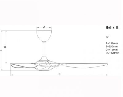  Ventilateur KLASSFAN HELIX SILVER