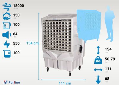  Rafraîchisseur D'air PURLINE RAFY 300