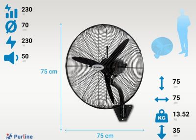  Ventilateur PURLINE VENTY METABLAST
