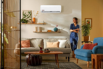  PAC Climatiseur Monosplit Webber WSCS 1826 SMART Blanc WiFi Inverter Avec Mise En Service
