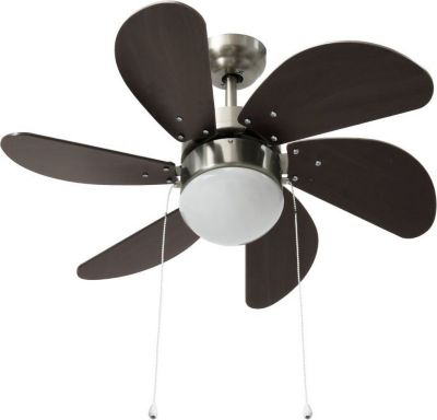  Ventilateur VIDAXL Ventilateur De Plafond Avec Lampe 76 Cm